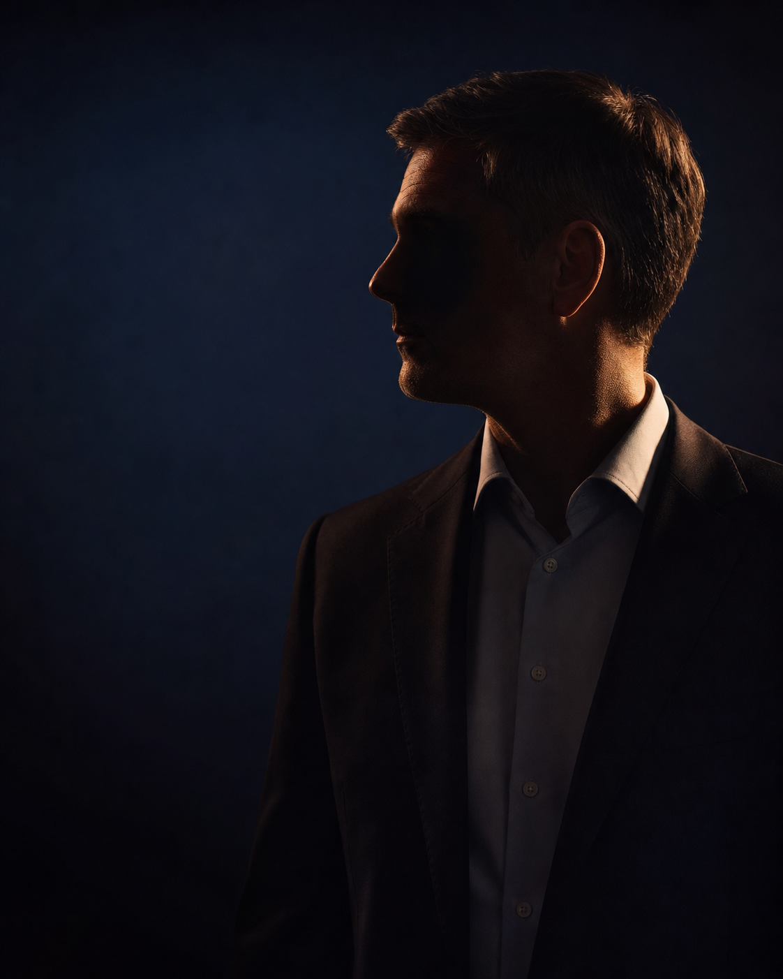 Executive in profile